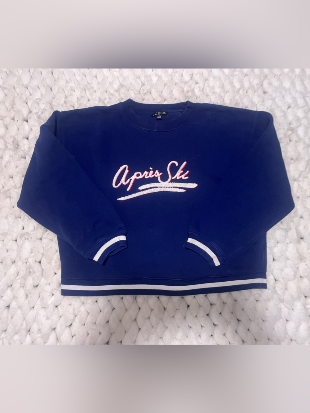 J. Crew Royal Blue Crewneck Sweatshirt